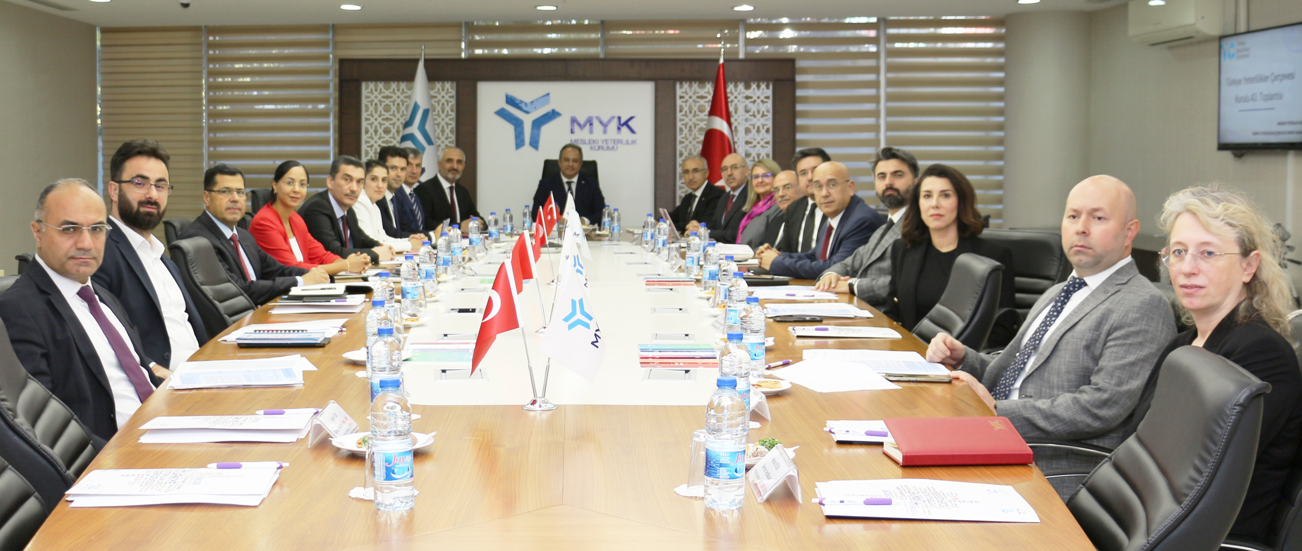 Mesleki Yeterlilik Kurumumuz koordinasyonunda Türkiye Yeterlilikler Çerçevesi Kurulu 43. Toplantısı gerçekleştirildi. 